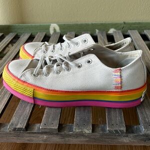 Rainbow Converse Sneakers